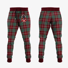 Crawford Modern Of NewZealand Tartan Crest Jogger Sweatpants