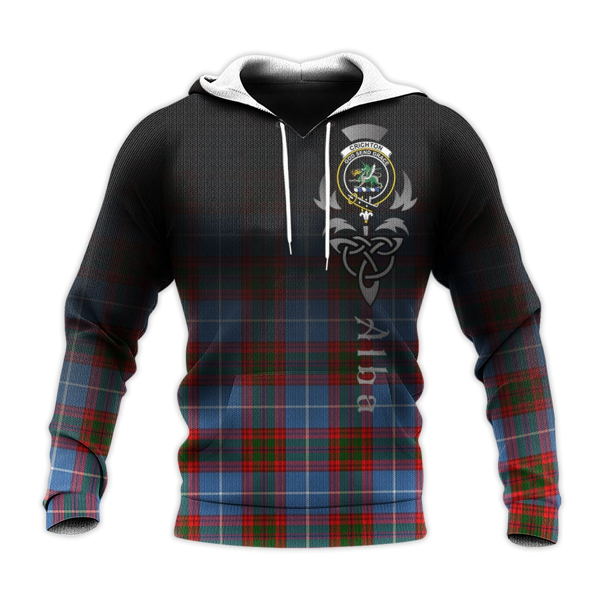 Crichton Tartan Hoodie - Alba Celtic Style