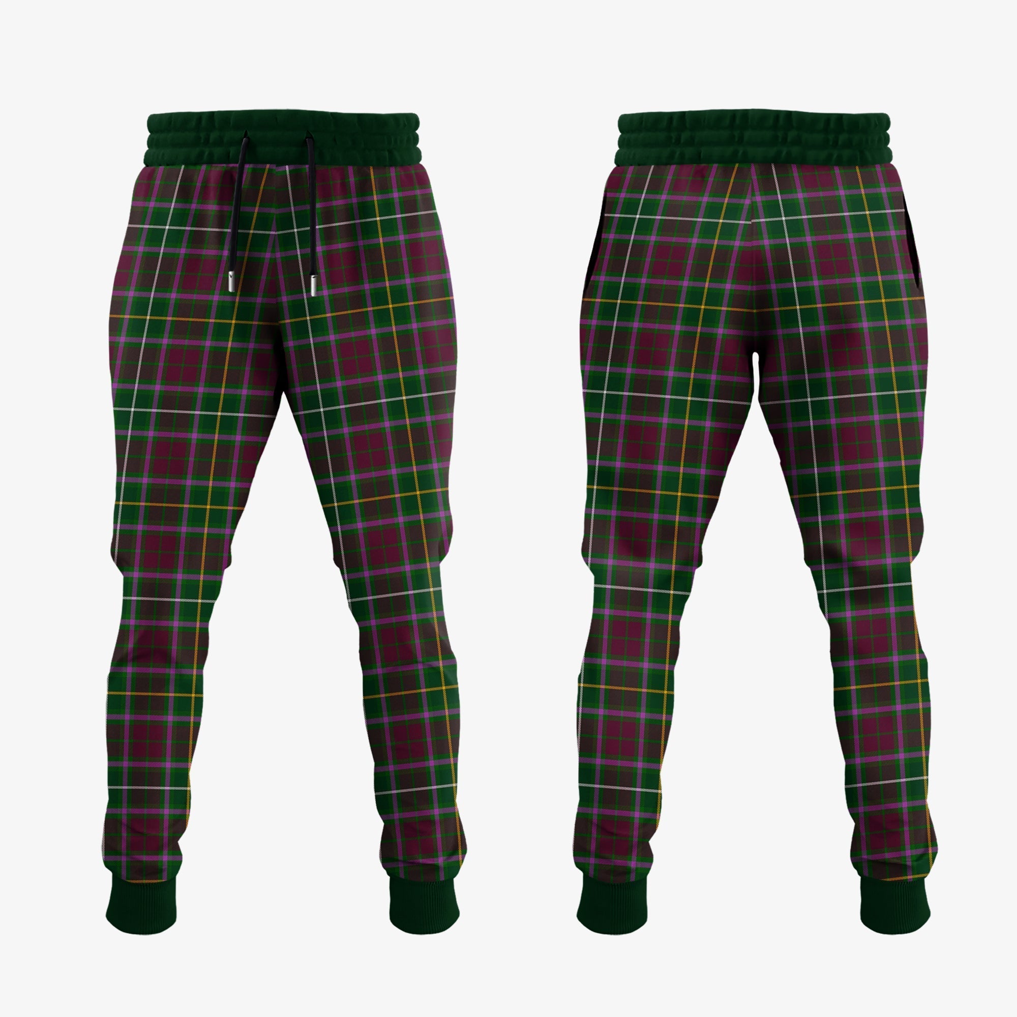 Crosbie Tartan Crest Jogger Sweatpants