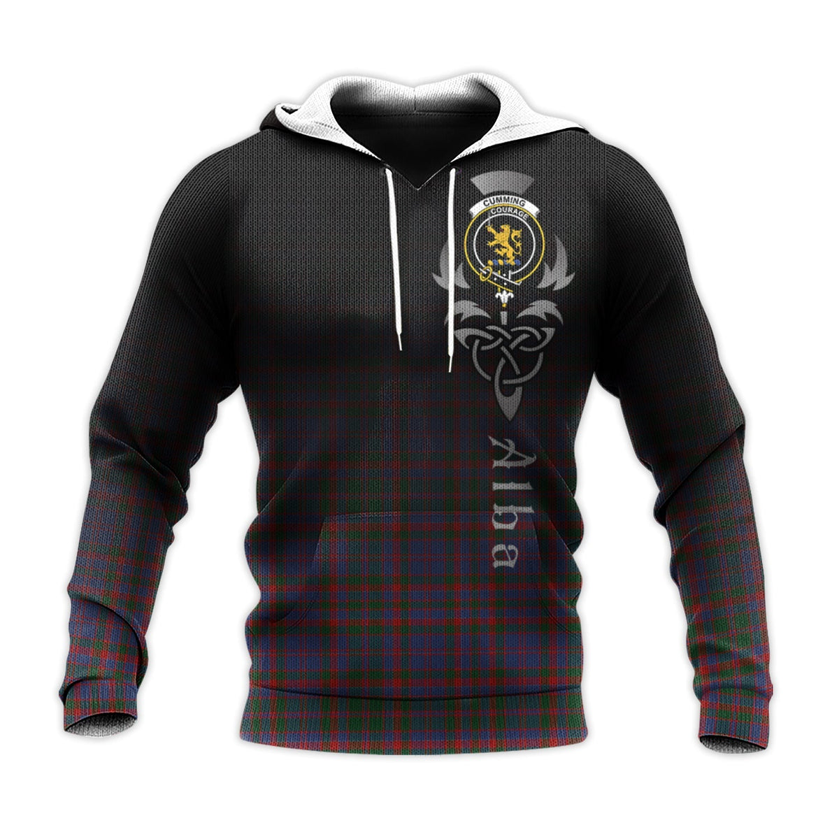 Cumming Tartan Hoodie - Alba Celtic Style