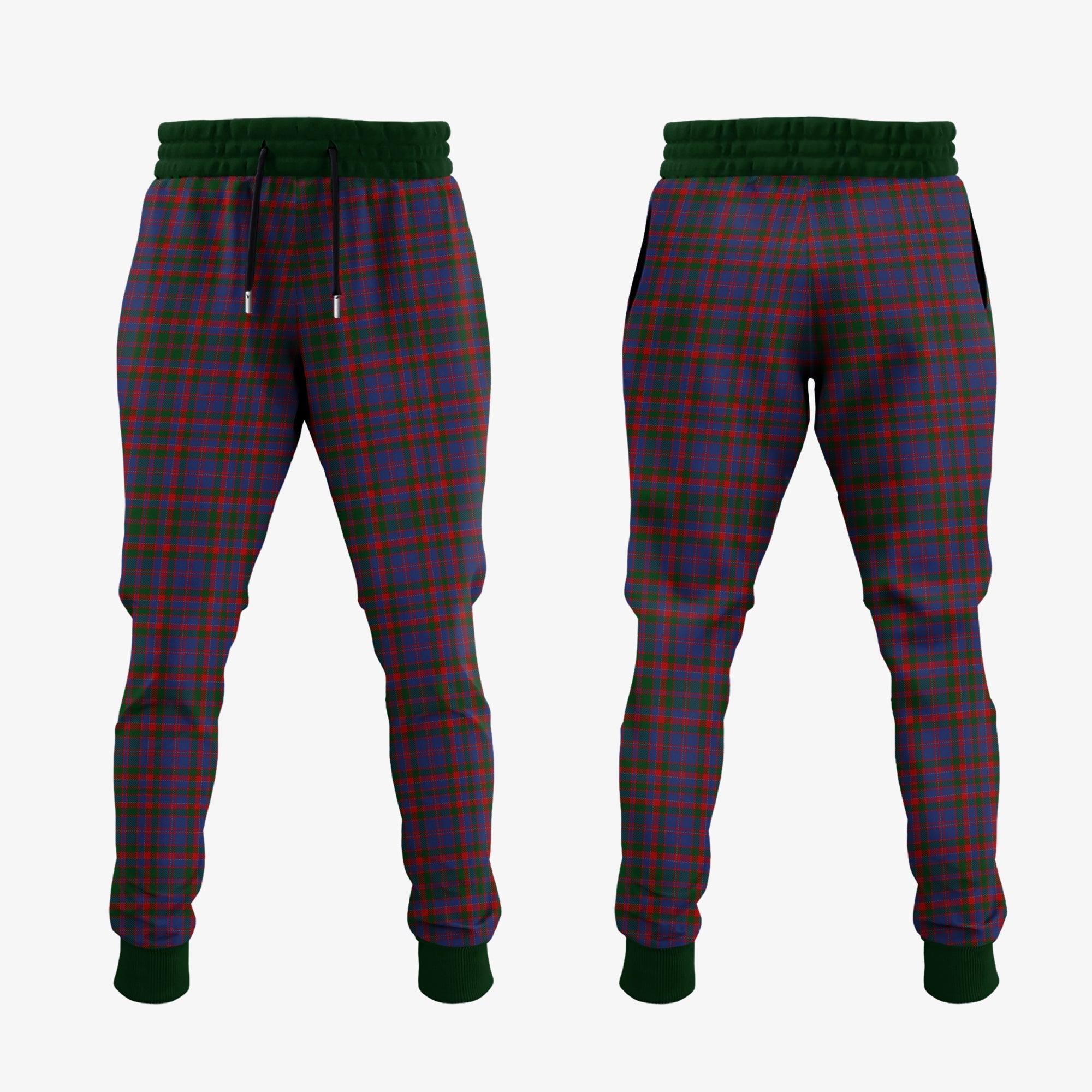 Cumming Tartan Crest Jogger Sweatpants