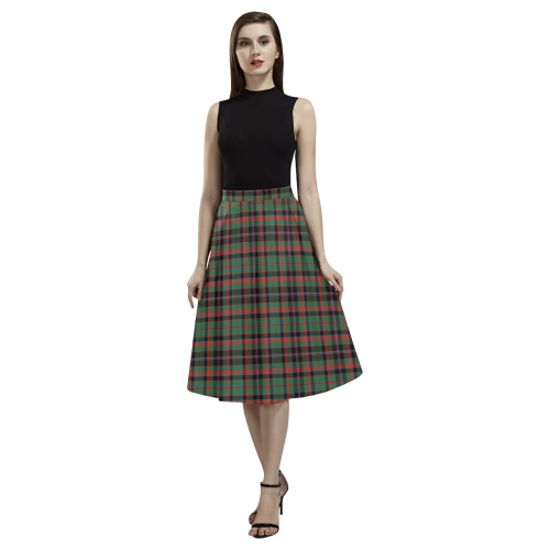 Cumming Hunting Ancient Tartan Aoede Crepe Skirt