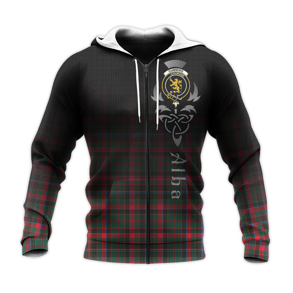 Cumming Hunting Modern Tartan Hoodie - Alba Celtic Style