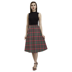 Cumming Hunting Modern Tartan Aoede Crepe Skirt