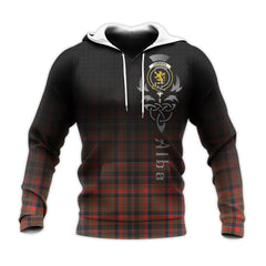 Cumming Hunting Weathered Tartan Hoodie - Alba Celtic Style