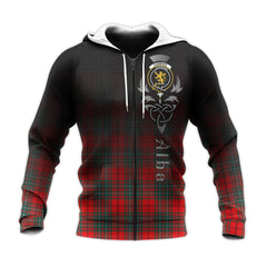 Cumming Modern Tartan Hoodie - Alba Celtic Style