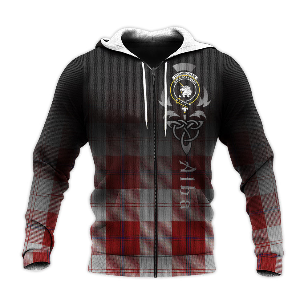 Cunningham Dress Tartan Hoodie - Alba Celtic Style