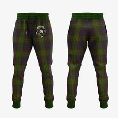 Cunningham Hunting Modern Tartan Crest Jogger Sweatpants