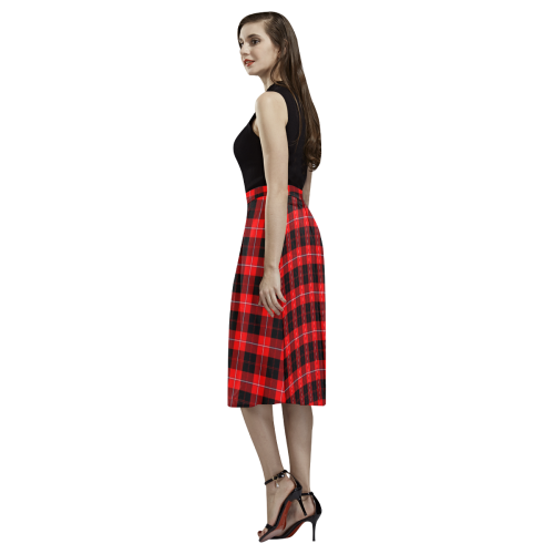 Cunningham Modern Tartan Aoede Crepe Skirt