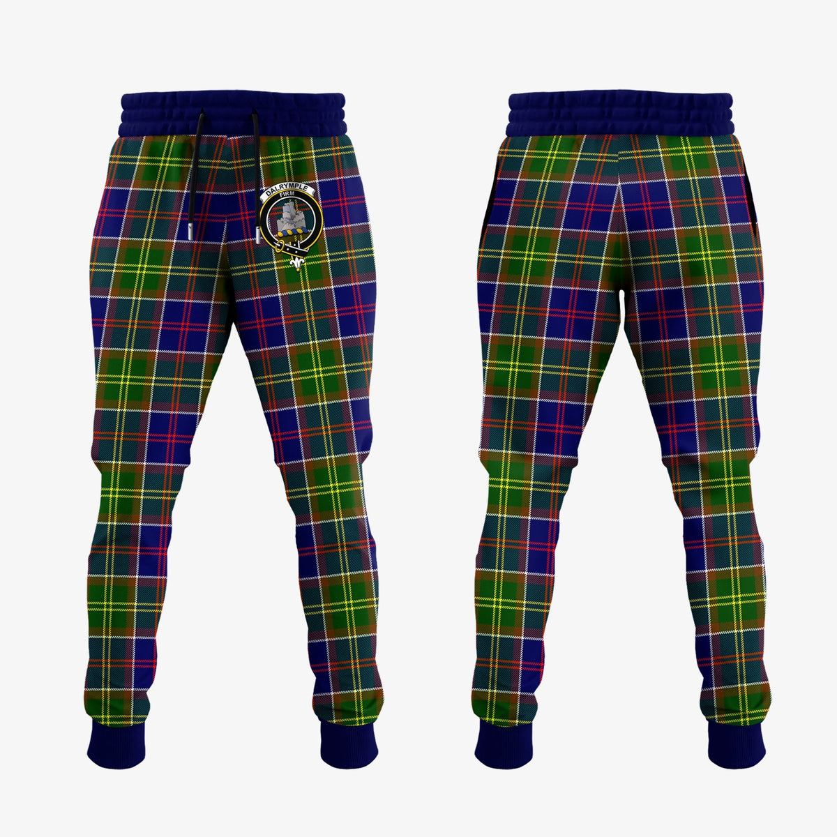 Dalrymple Tartan Crest Jogger Sweatpants