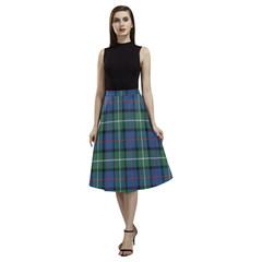 Davidson of Tulloch Tartan Aoede Crepe Skirt