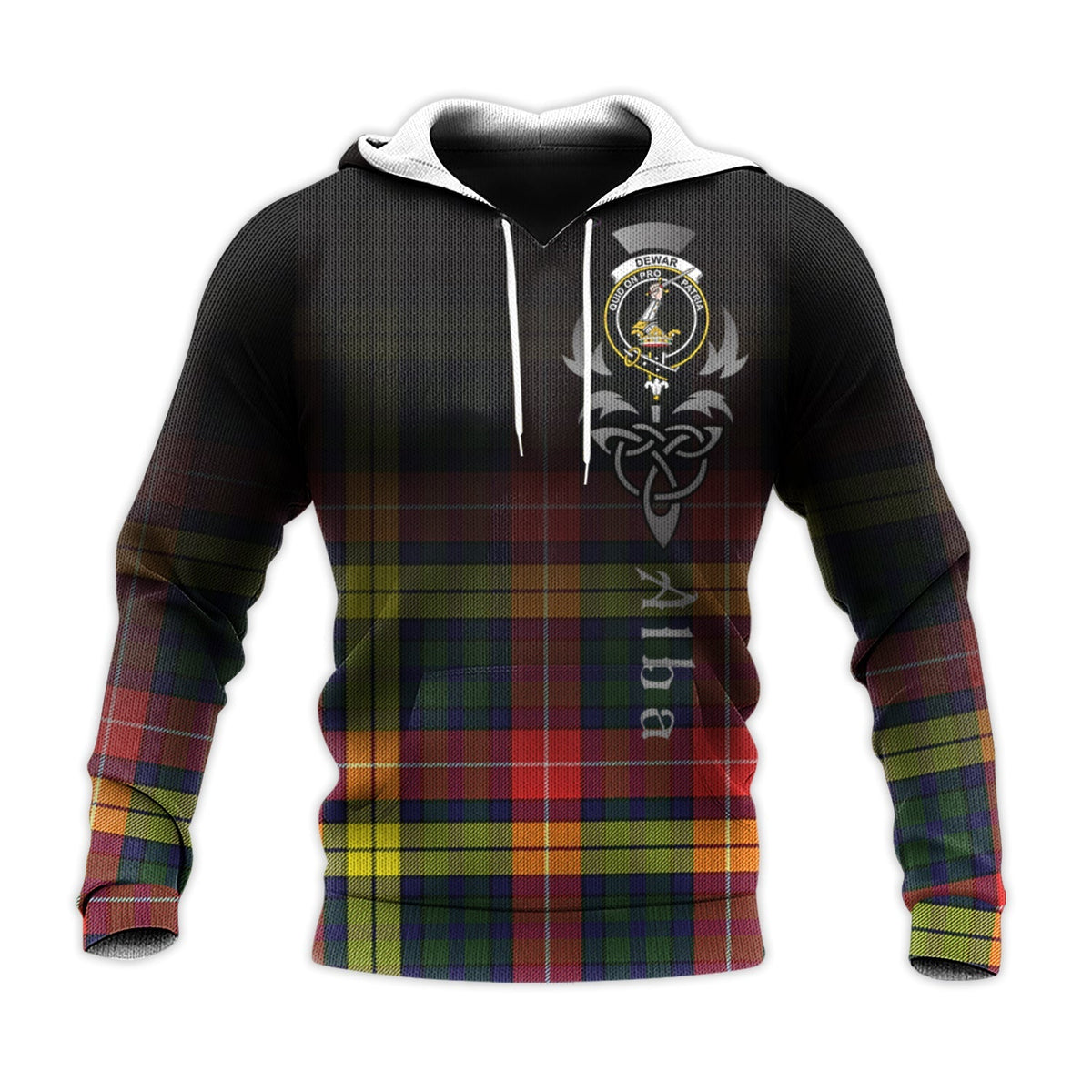 Dewar Tartan Hoodie - Alba Celtic Style