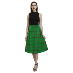 Don (Tribe-of-Mar) Tartan Aoede Crepe Skirt