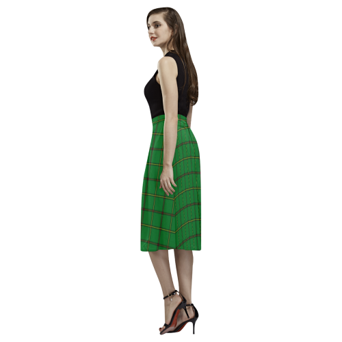 Don (Tribe-of-Mar) Tartan Aoede Crepe Skirt