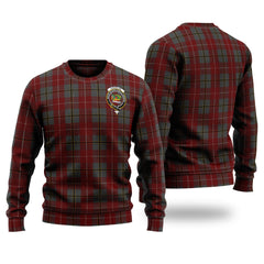 Douglas Ancient Red Tartan Sweater