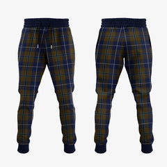 Douglas Brown Tartan Crest Jogger Sweatpants