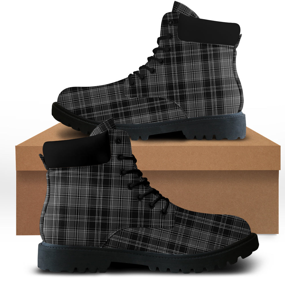 Drummond Grey Tartan All Season Boots