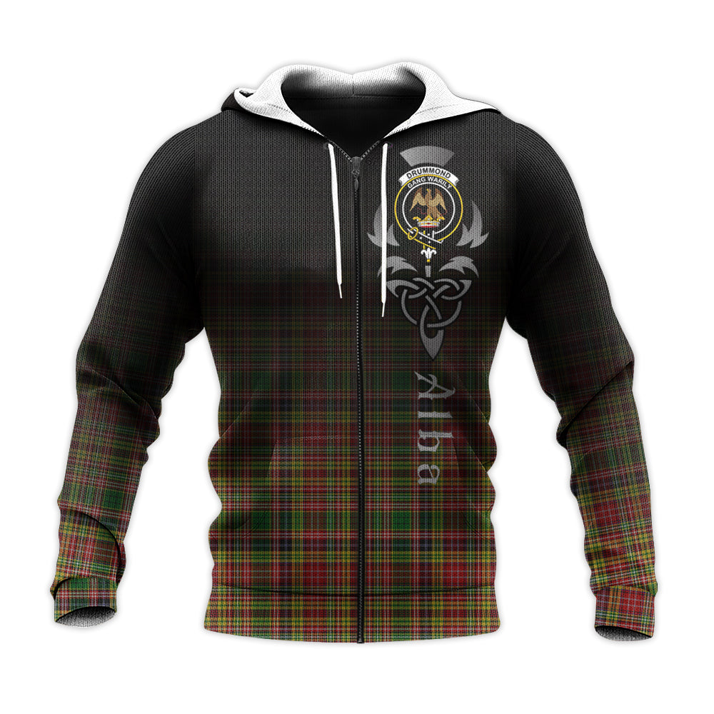 Drummond Of Strathallan Tartan Hoodie - Alba Celtic Style