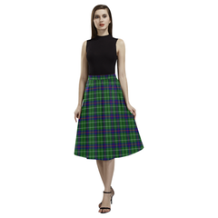 Duncan Modern Tartan Aoede Crepe Skirt