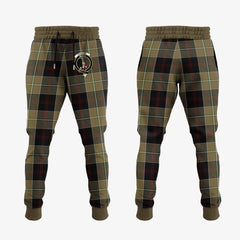 Dunlop Hunting Tartan Crest Jogger Sweatpants