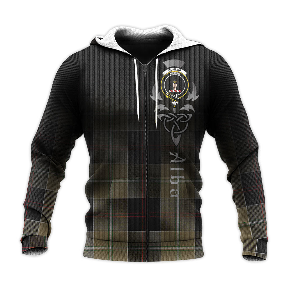 Dunlop Hunting Tartan Hoodie - Alba Celtic Style