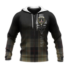 Dunlop Hunting Tartan Hoodie - Alba Celtic Style