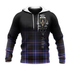 Dunlop Modern Tartan Hoodie - Alba Celtic Style