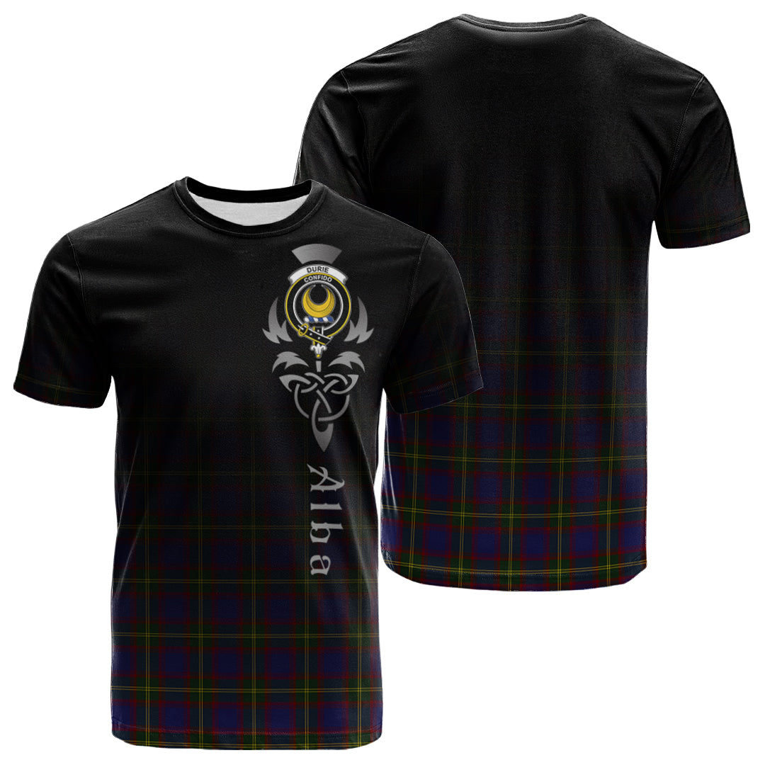 Durie Tartan Crest T-shirt - Alba Celtic Style