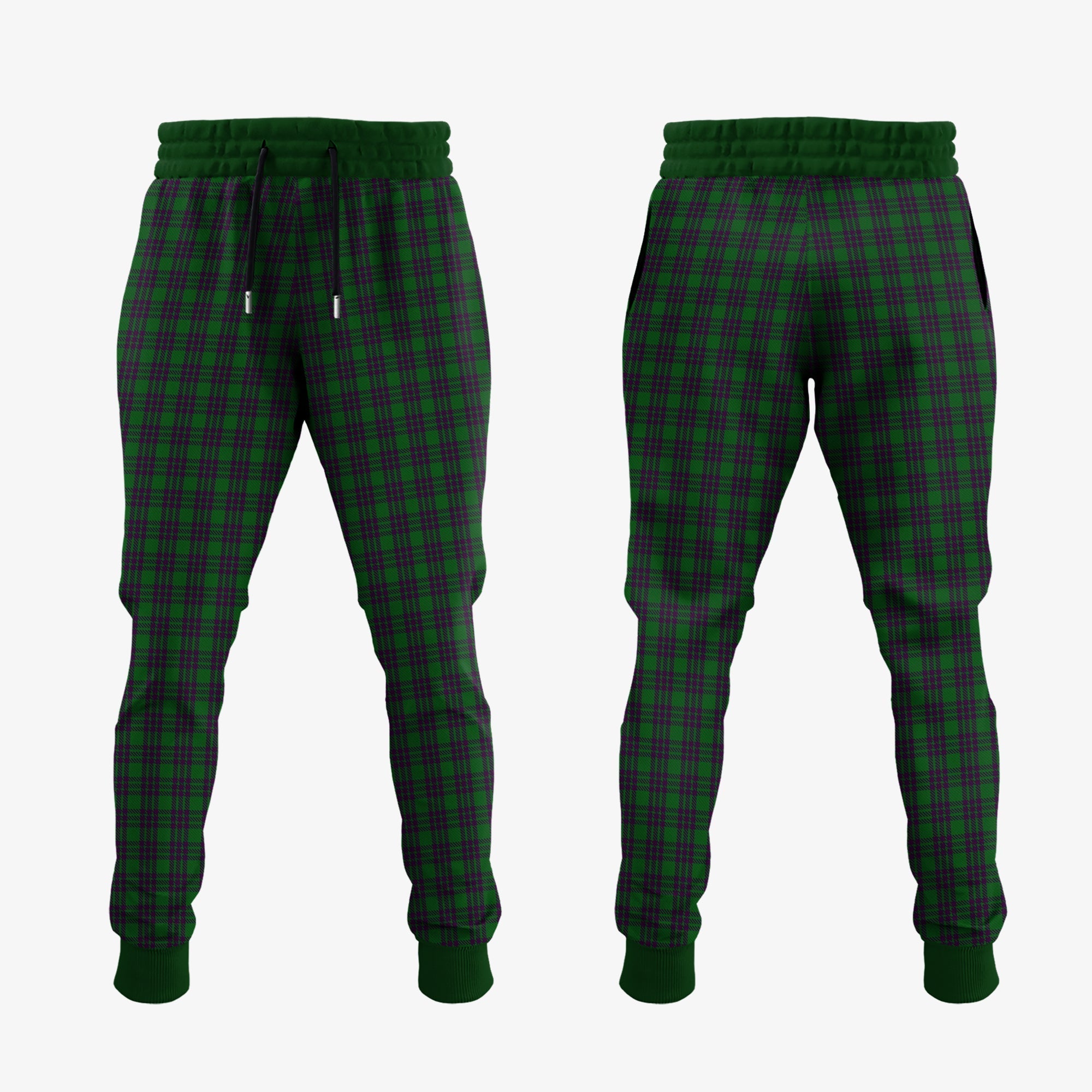 Elphinstone Tartan Crest Jogger Sweatpants