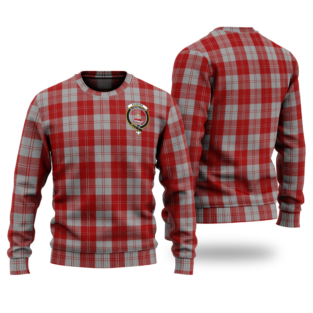 Erskine Red Tartan Sweater