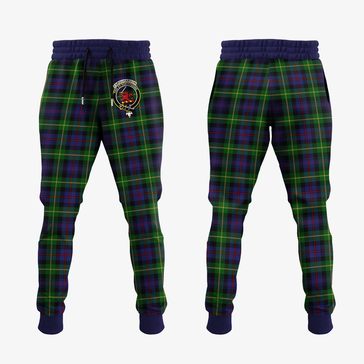 Farquharson Tartan Crest Jogger Sweatpants