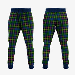 Farquharson Modern Tartan Crest Jogger Sweatpants