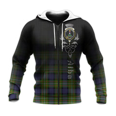 Ferguson Modern Tartan Hoodie - Alba Celtic Style