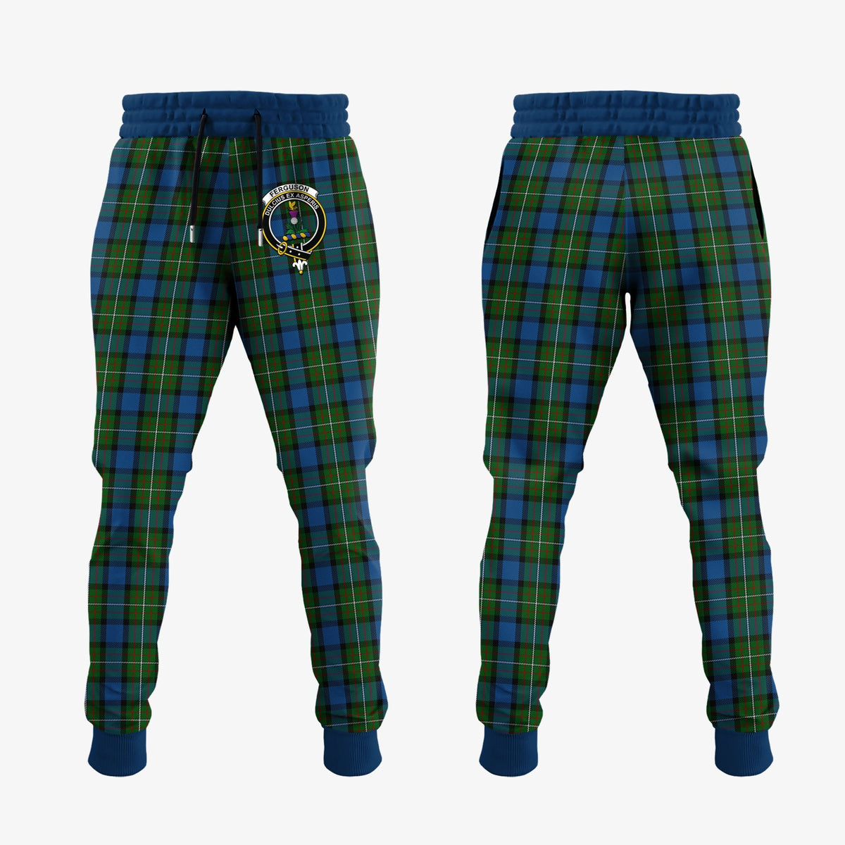 Ferguson Of Atholl Tartan Crest Jogger Sweatpants