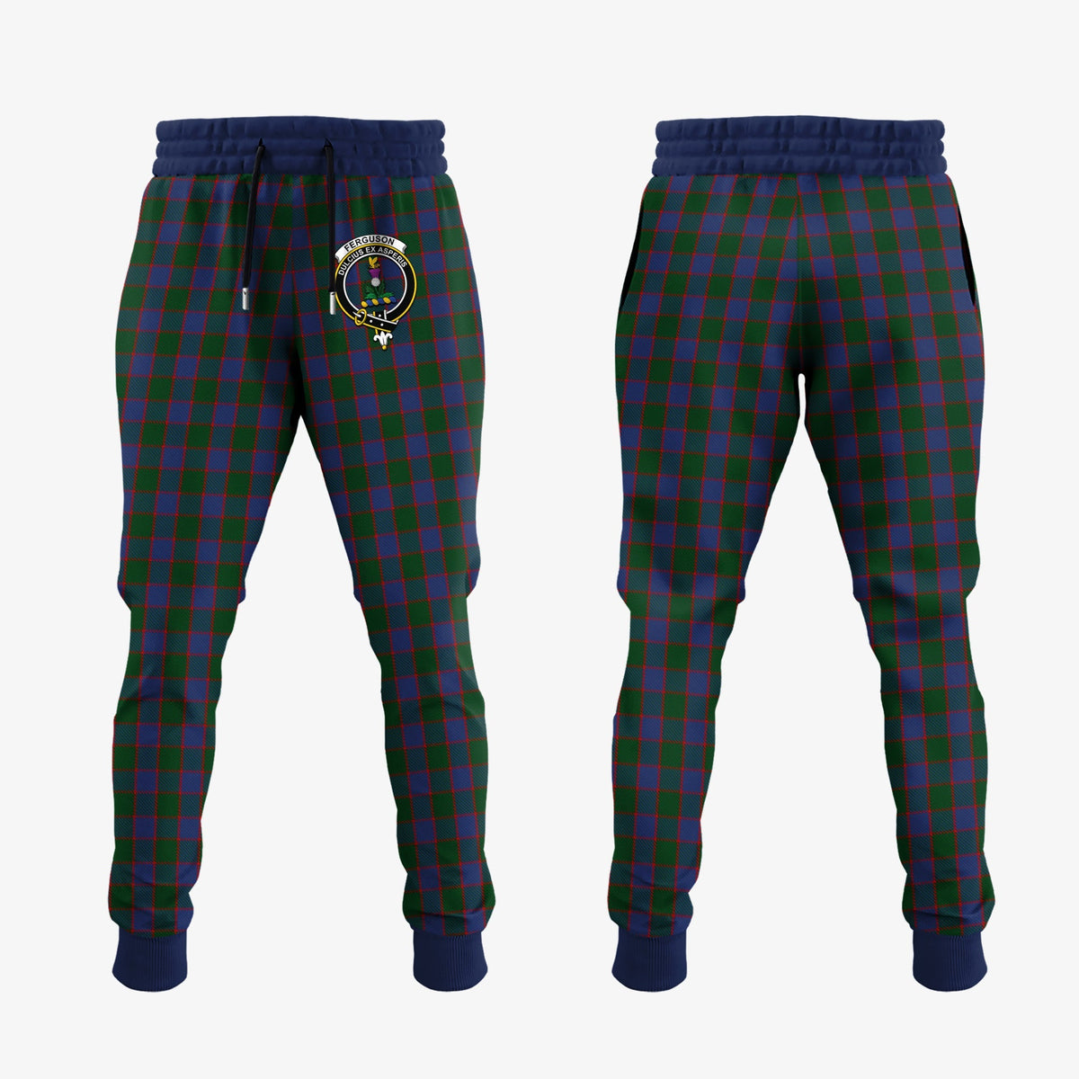 Ferguson Old Tartan Crest Jogger Sweatpants