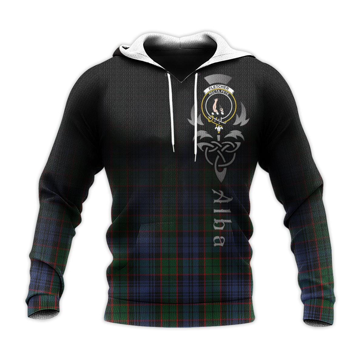 Fletcher Tartan Hoodie - Alba Celtic Style