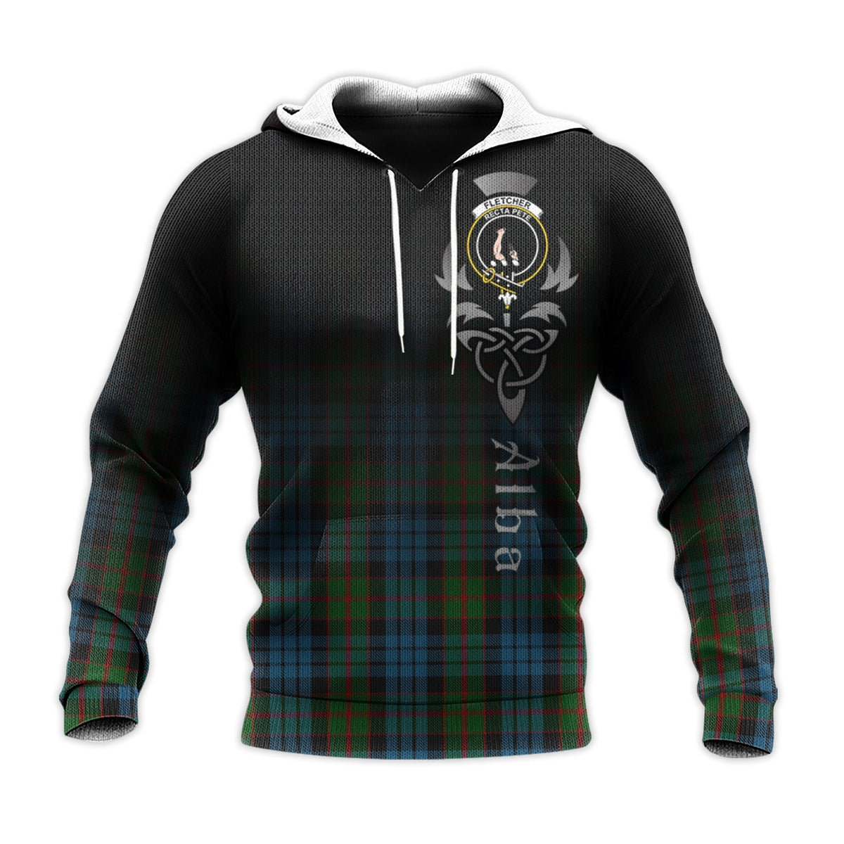 Fletcher Of Dunans Tartan Hoodie - Alba Celtic Style