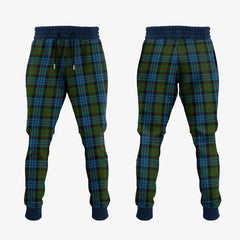 Fletcher Of Dunans Tartan Crest Jogger Sweatpants