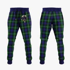 Forbes Tartan Crest Jogger Sweatpants