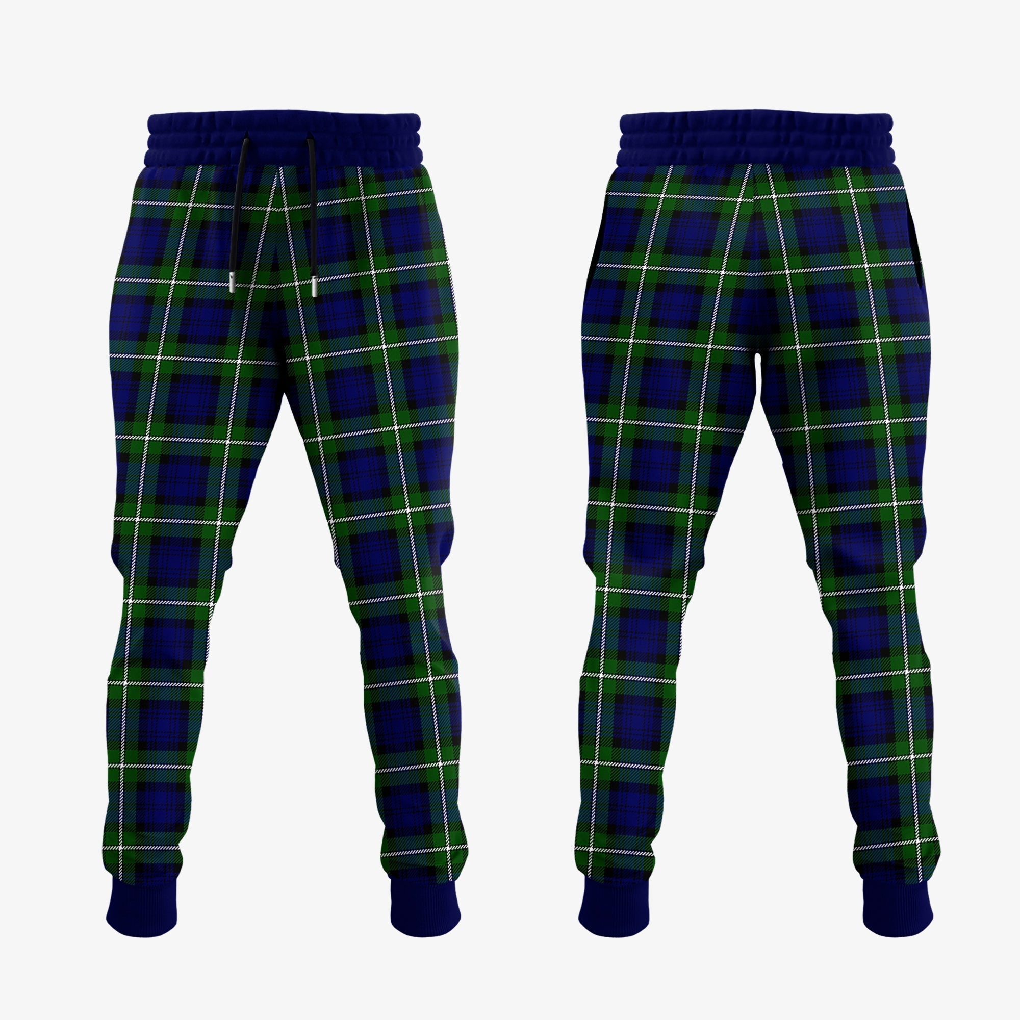 Forbes Modern Tartan Crest Jogger Sweatpants