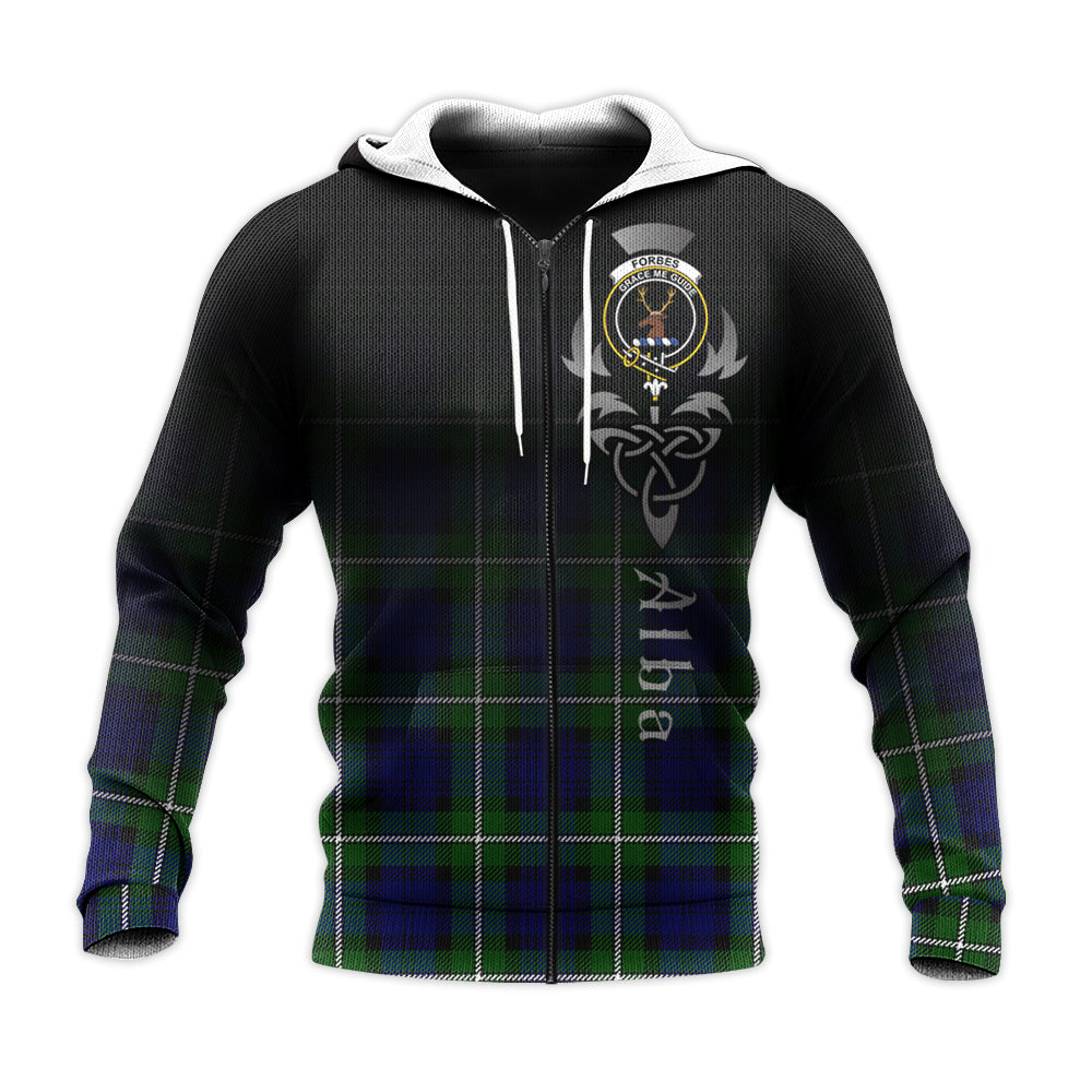 Forbes Modern Tartan Hoodie - Alba Celtic Style