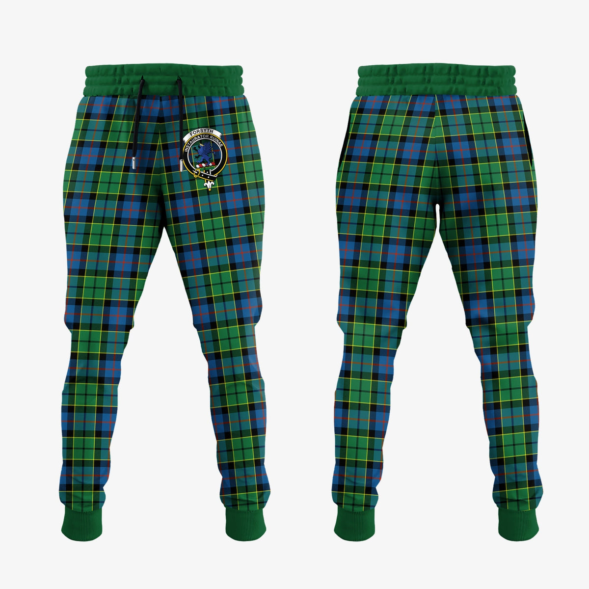 Forsyth Ancient Tartan Crest Jogger Sweatpants