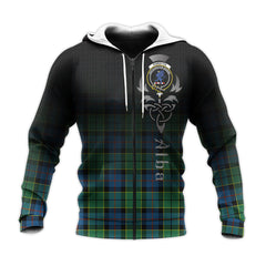 Forsyth Ancient Tartan Hoodie - Alba Celtic Style