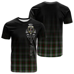 Fraser Hunting Dress Tartan Crest T-shirt - Alba Celtic Style