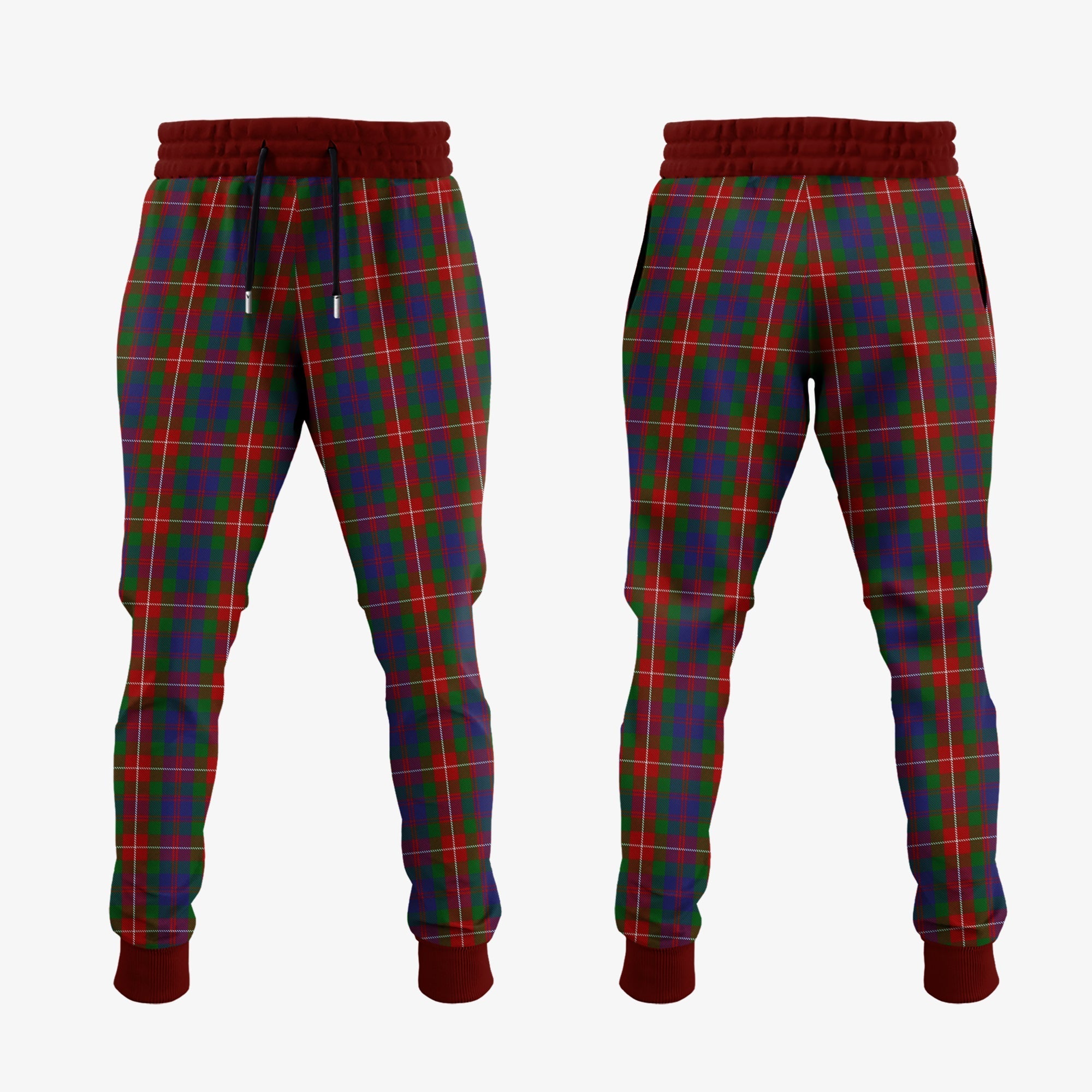 Fraser Of Lovat Tartan Crest Jogger Sweatpants