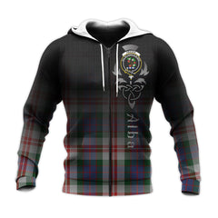 Fraser Red Dress Tartan Hoodie - Alba Celtic Style