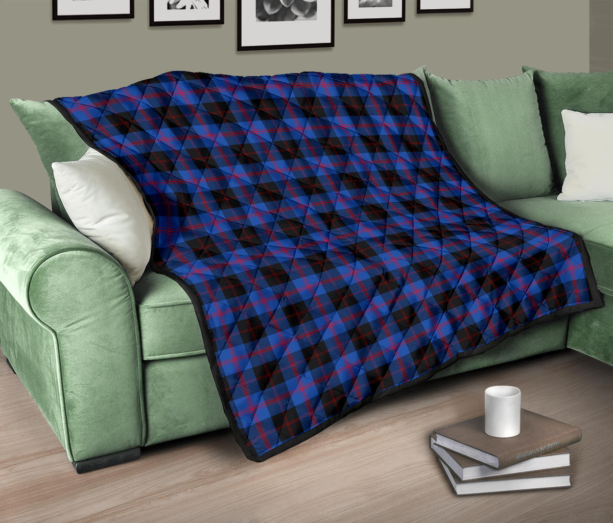 Angus Modern Family Tartan Quilt - SP