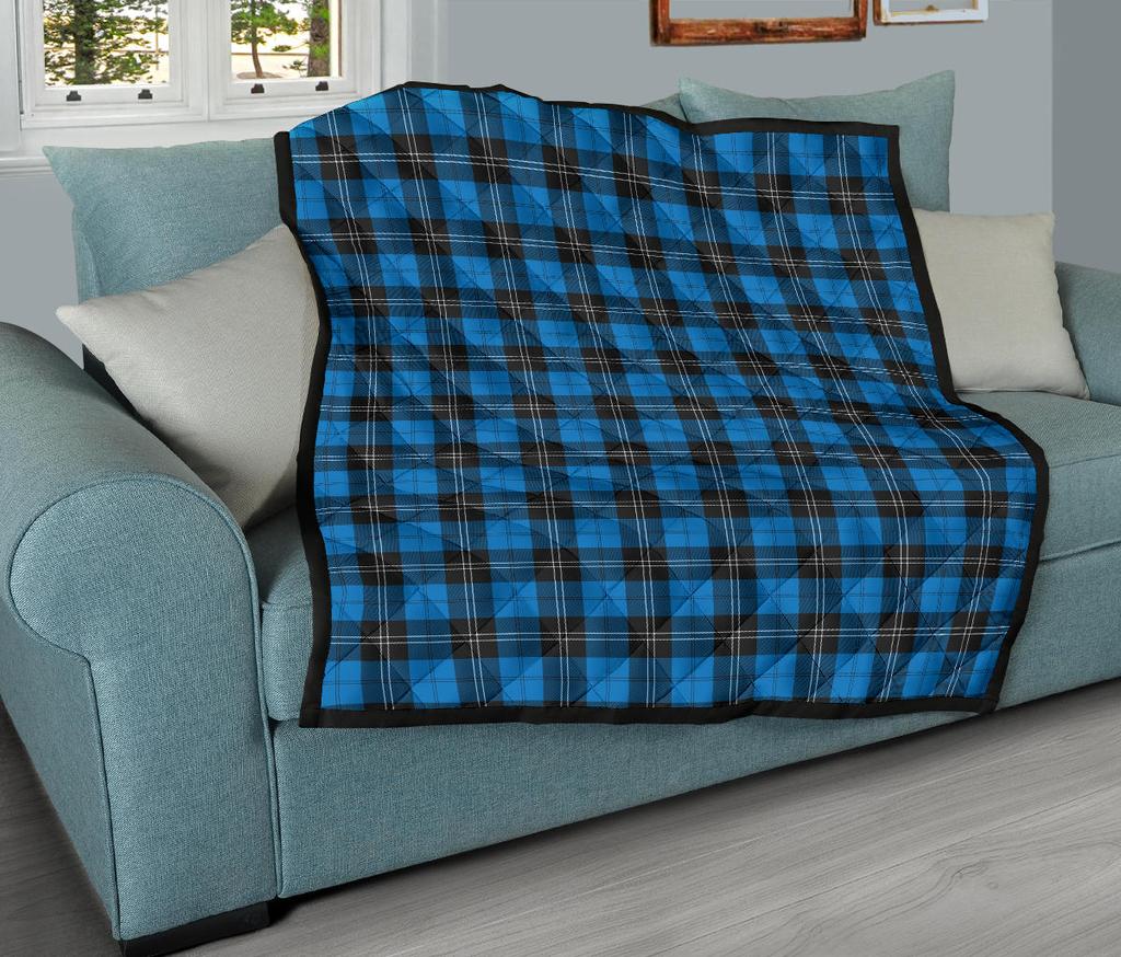 Ramsay Blue Ancient Tartan Quilt