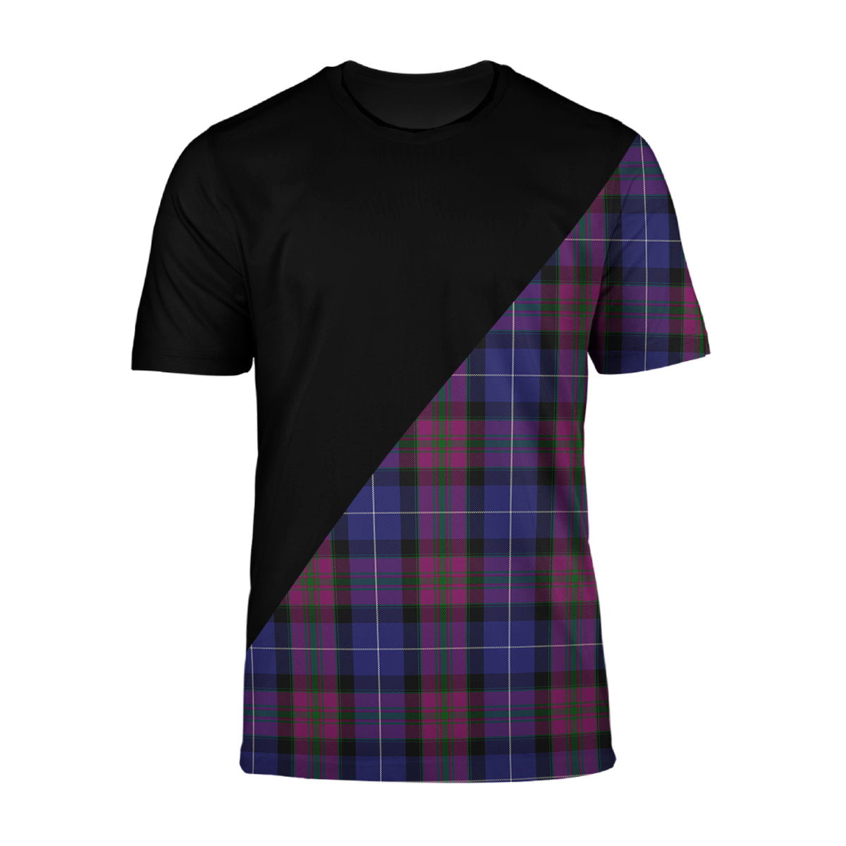 Pride Of Scotland Tartan - Military T-Shirt