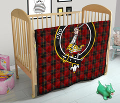 Wallace Tartan Crest Quilt - SP